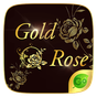 Gold Rose GO Keyboard Theme